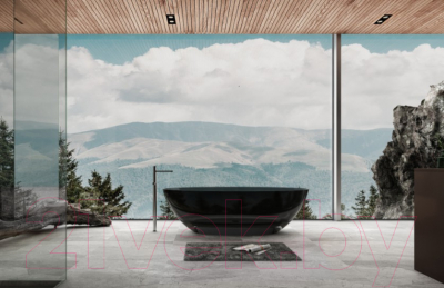 Ванна из полиэфирной смолы Abber Kristall AT9702 Onyx