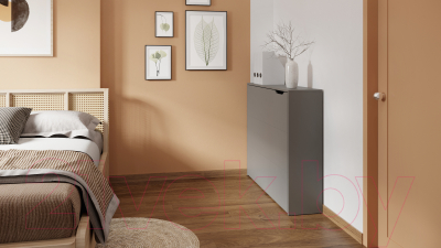 Письменный стол Mio Tesoro Luis (серый графит)