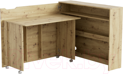 Письменный стол Mio Tesoro Luis (дуб артизан) - фото