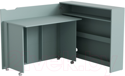 Письменный стол Mio Tesoro Luis (сумеречный голубой) - фото