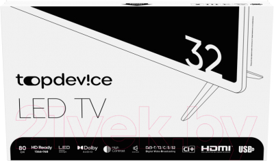 Телевизор Topdevice TDTV32BN02HBK