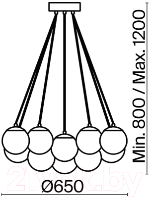 Люстра Freya Fiesta FR5231PL-13CH