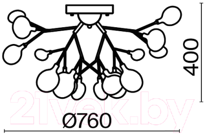 Люстра Freya Florencia FR5049CL-27G