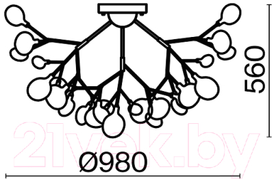 Люстра Freya Florencia FR5049CL-36G