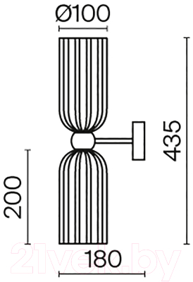 Бра Maytoni Antic MOD302WL-02W