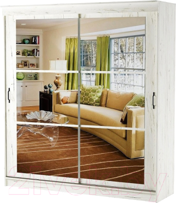 Шкаф-купе Памир Альянс Орион 1.5м (крафт белый) - фото