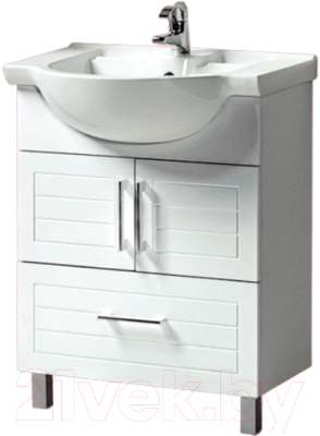 Тумба с умывальником Акваль Анна 70 / АННА.01.72.00.N - фото