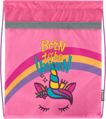 Мешок для обуви Schoolformat Зефирный единорог / МОМ-ЗФЕ - фото