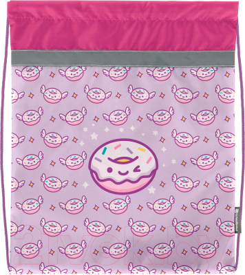 Мешок для обуви Schoolformat Нежный пончик / МОМ-НПЧ - фото