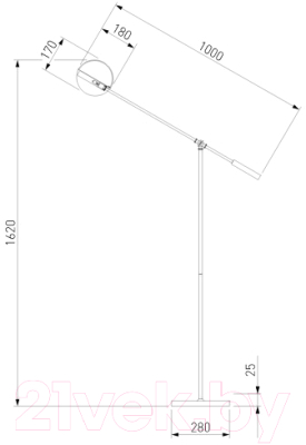 Торшер Евросвет 01142/1