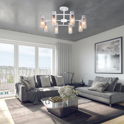 Люстра Евросвет 70115/8 (белый)