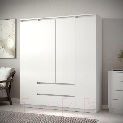 Шкаф ГМЦ ШК-4 (белый)