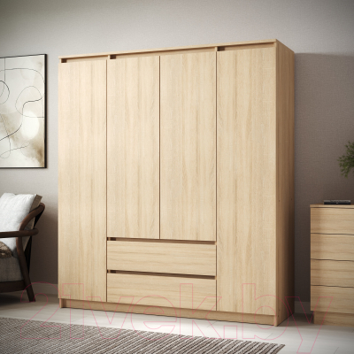 Шкаф ГМЦ ШК-4 (дуб сонома)