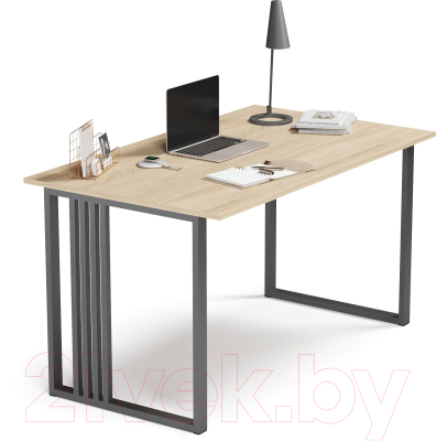 Письменный стол Mio Tesoro Франко 120x70 (дуб сонома/черный)