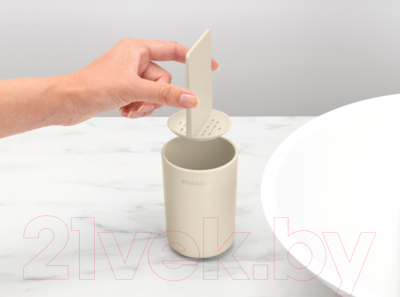 Стакан для зубной щетки и пасты Brabantia 223341