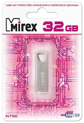 USB flash накопитель Mirex Intro 32GB (13600-ITRNTO32)