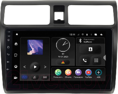 Бездисковая автомагнитола Incar TMX-0708-4 - фото