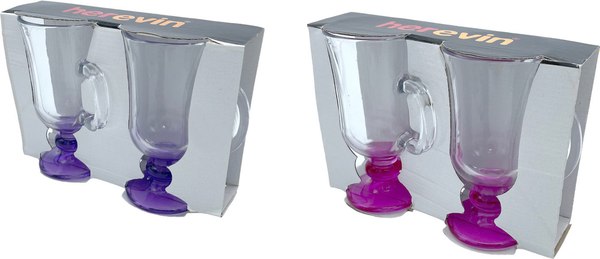 Набор кружек Herevin Foot Paited 131604-004