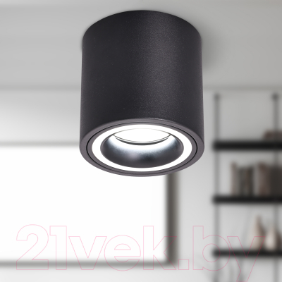 Точечный светильник ЭРА OL47 BK MR16 / Б0059796