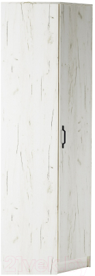 Шкаф Памир Беатрис угловой (крафт белый/антрацит)