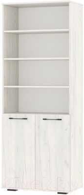 Стеллаж Памир ПКС-8 185.2x38.4x71.8 (крафт белый) - фото