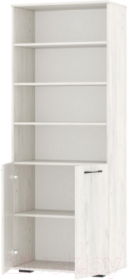 Стеллаж Памир ПКС-8 185.2x38.4x71.8 (крафт белый)