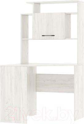 Письменный стол Памир ПКС-8 угловой (крафт белый) - фото
