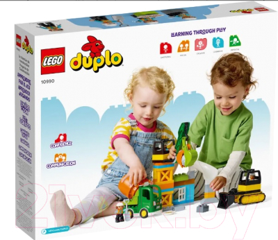 Игрушка-конструктор Lego Duplo Строительная площадка 10990