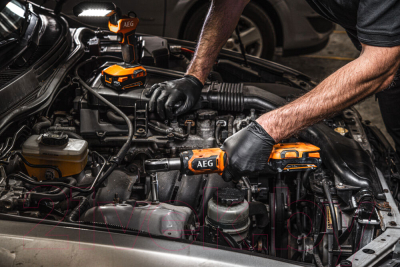 Аккумуляторная трещотка AEG Powertools BSS18R38BL-0 / 4935480053 (без батареи)