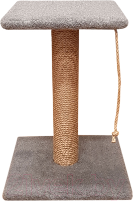 Лежанка-когтеточка Bast С полкой 50 - фото