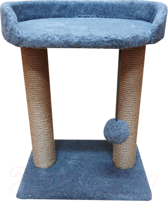 Лежанка-когтеточка Bast С овальной полкой 55 - фото