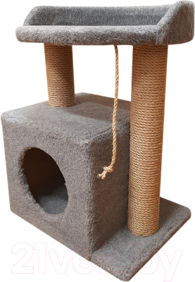 Комплекс для кошек Bast С овальной полкой 55