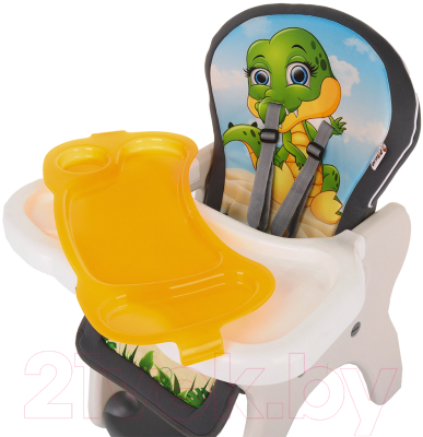 Стульчик для кормления Pituso Carlo Дракоша / HB-GY-01 (оранжевый)