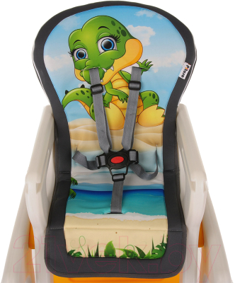 Стульчик для кормления Pituso Carlo Дракоша / HB-GY-01 (оранжевый)