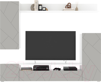 Горка Интерлиния Neo-5 (белый/пепел) - фото