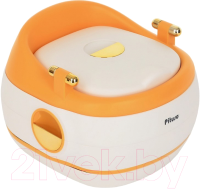 Детский горшок Pituso Трон / FG373 (желтый) - фото