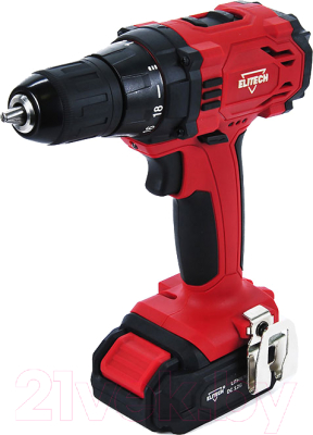 Аккумуляторная дрель-шуруповерт Elitech ДА 12СЛ2 (Е2201.004.01) - фото