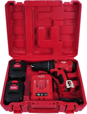 Аккумуляторная дрель-шуруповерт Elitech ДА 18СЛ2 (Е2201.006.02)