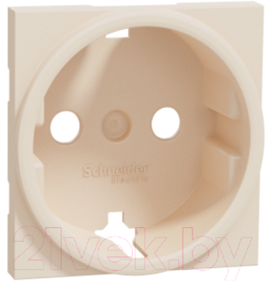 Лицевая панель для розетки Schneider Electric Unica NU903744U - фото