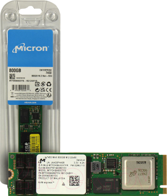 SSD диск Micron 7450 Max 800GB (MTFDKBA800TFS) - фото