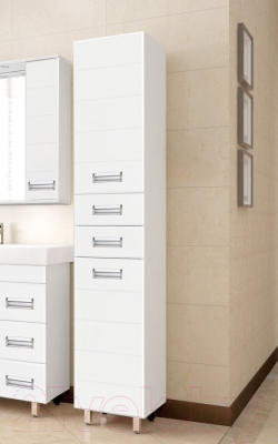 Шкаф-пенал для ванной Style Line Ирис 36 2 ящика