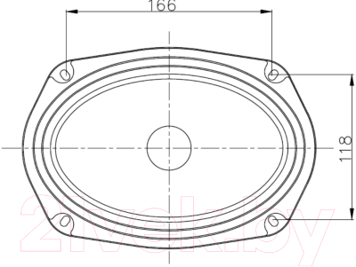 Коаксиальная АС AMP Mass FR69