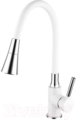 Смеситель Frap F4044-8 (белый/хром) - фото