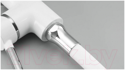 Смеситель Frap F4044-8 (белый/хром)