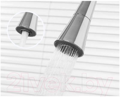 Смеситель Frap F4044-8 (белый/хром)