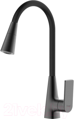 Смеситель Frap F4471-6 (черный) - фото