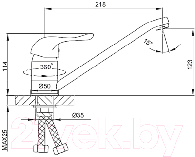 Смеситель Frud R49055-1
