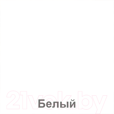 Комод Кортекс-мебель Бари 80 5ш (белый/белый/белый)