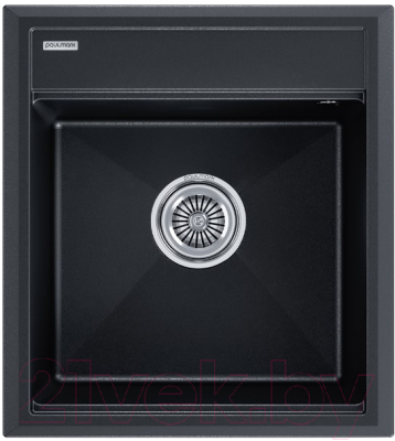 Мойка кухонная Paulmark PM114651-BLM - фото