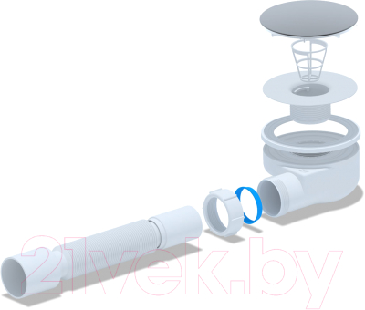 Сифон Ани Пласт Е355VAL